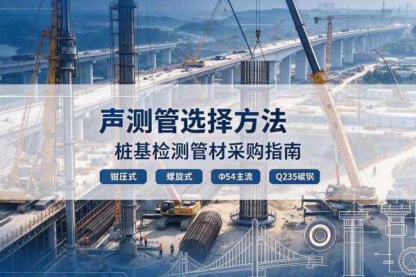 腾冲声测管选型标准