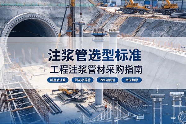 腾冲注浆管选型标准